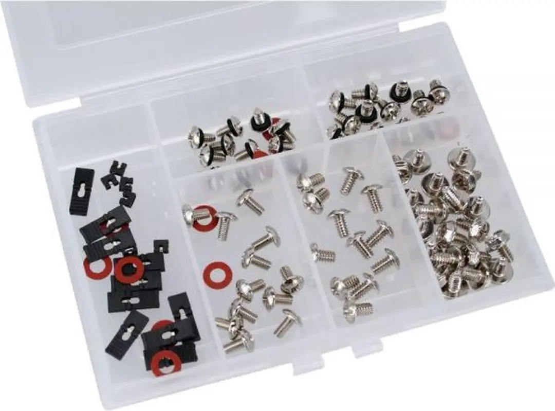 InLine PC Schroevenset 94-delig - Zwart