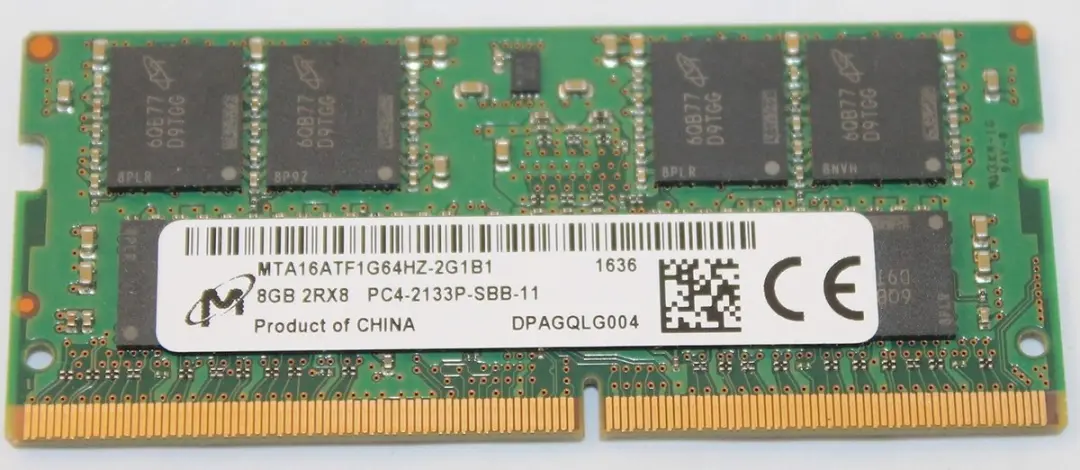 Integral MTA16ATF1G64HZ-2G1B1-IN geheugenmodule 8 GB 1 x 8 GB DDR4