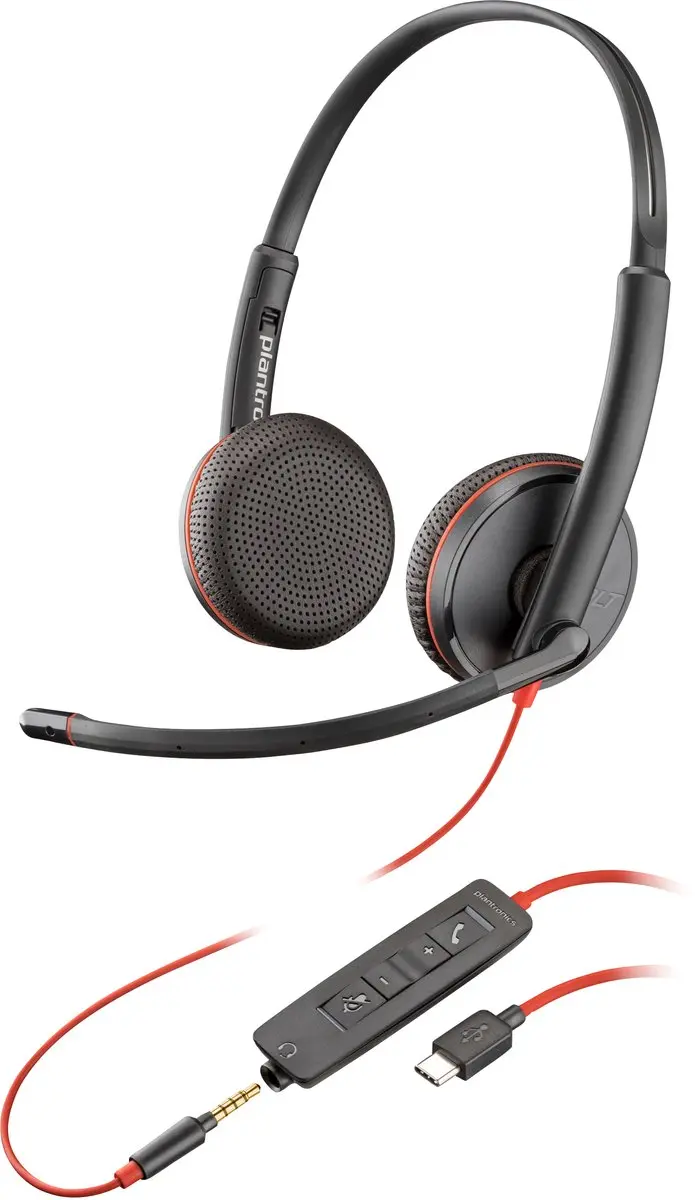 Poly Blackwire C3225 USB-C Headset