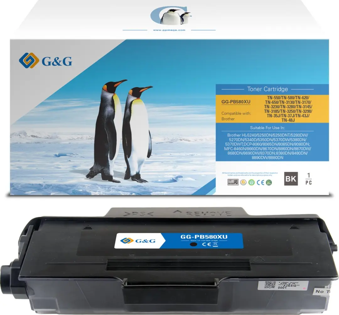 G&G TN3170 XL Toner Compatibel met Brother TN-3170 Tonercartridge zwart 1 stuk(s