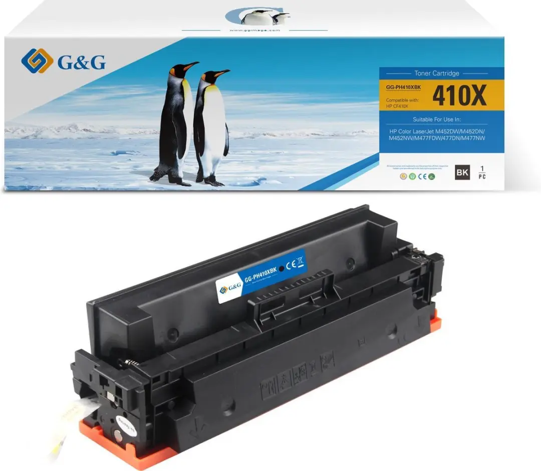 G&G Huismerk Toner Alternatief voor HP 410X (CF410X)