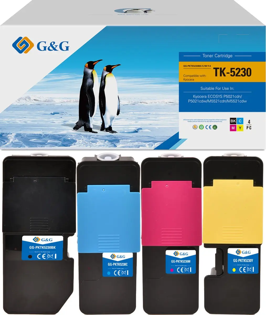 G&G Huismerk Tonercartridge Alternatief voor Kyocera TK-5230