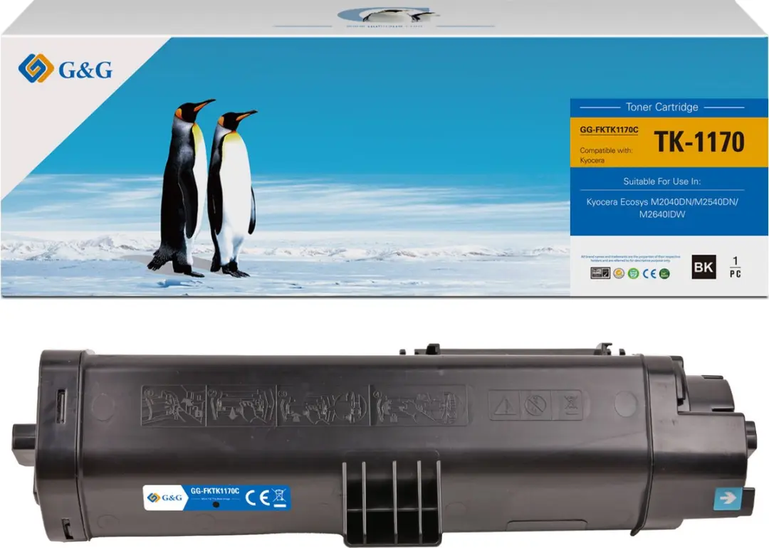 G&G TK1170 toner compatibel met Kyocera TK-1170 Tonercartridge zwart 1 stuk(s) H