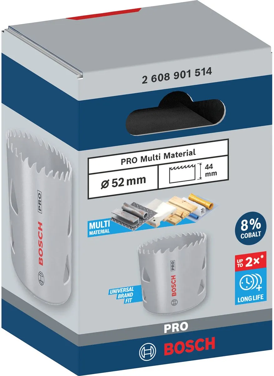 Bosch Professional Multimateriaal Gatenzaag 52mm - 26089...