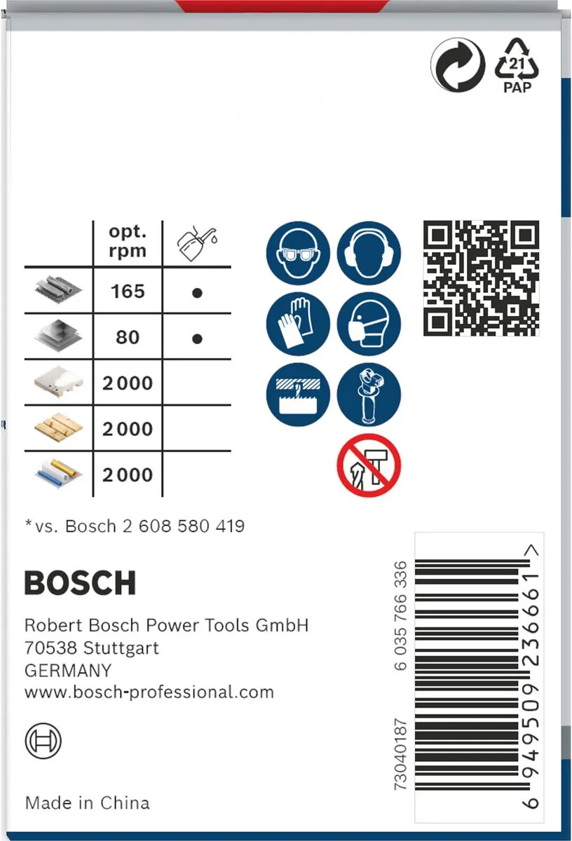 Bosch Professional Multimateriaal Gatenzaag 52mm - 26089...