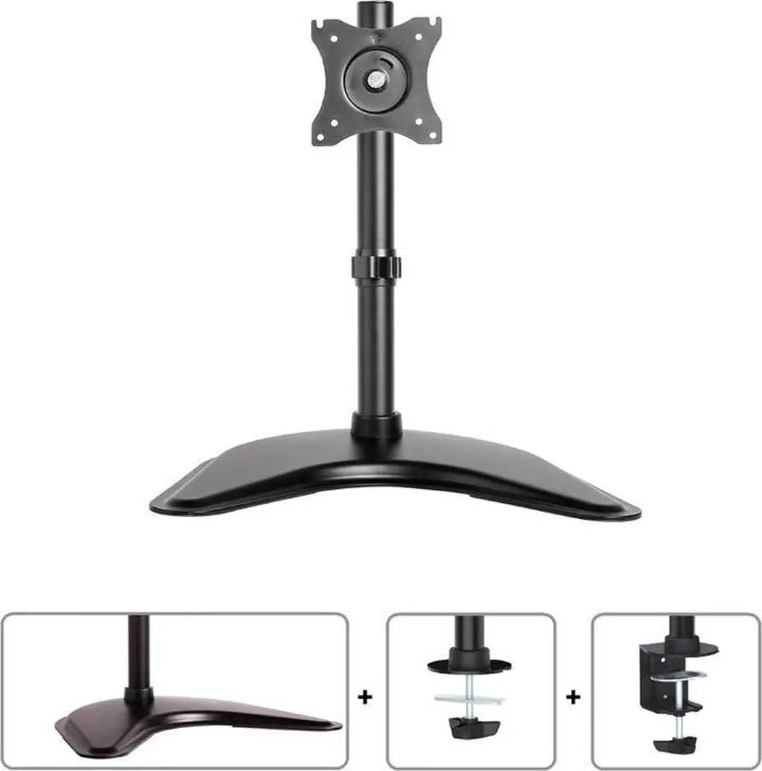 Neomounts NM-D335BLACK Monitorstandaard 10-30" - 0-10 kg - Zwart - afbeelding 2 van 5