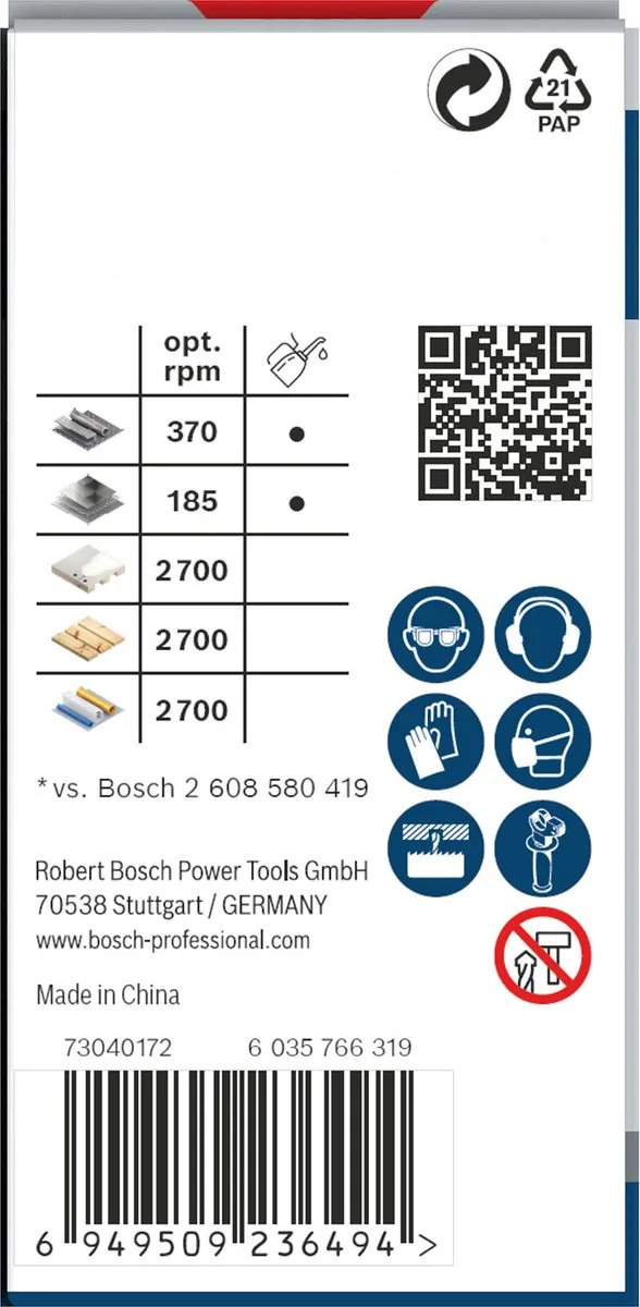 Bosch Professional Multi Materiaal Gatenzaag 2608