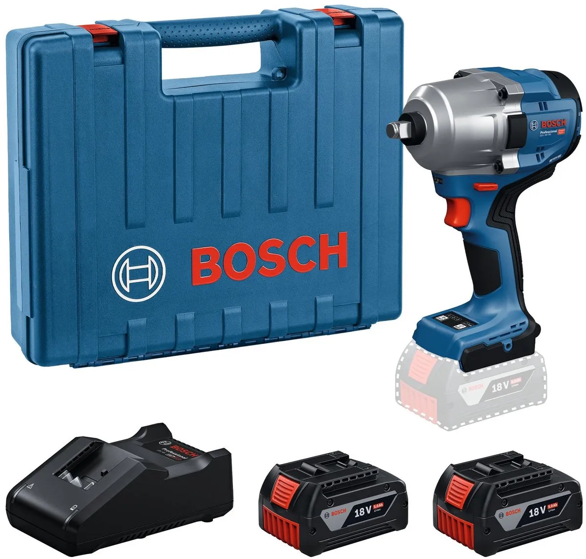 Bosch Professional GDS 18V-780 Slagmoersleutel 780Nm
