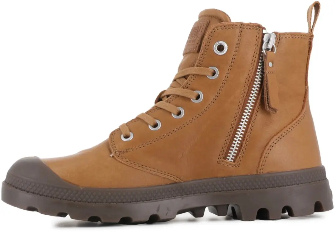 Palladium Pampa Zip Lth Ess Laarzen - Bruin - afbeelding 2 van 6
