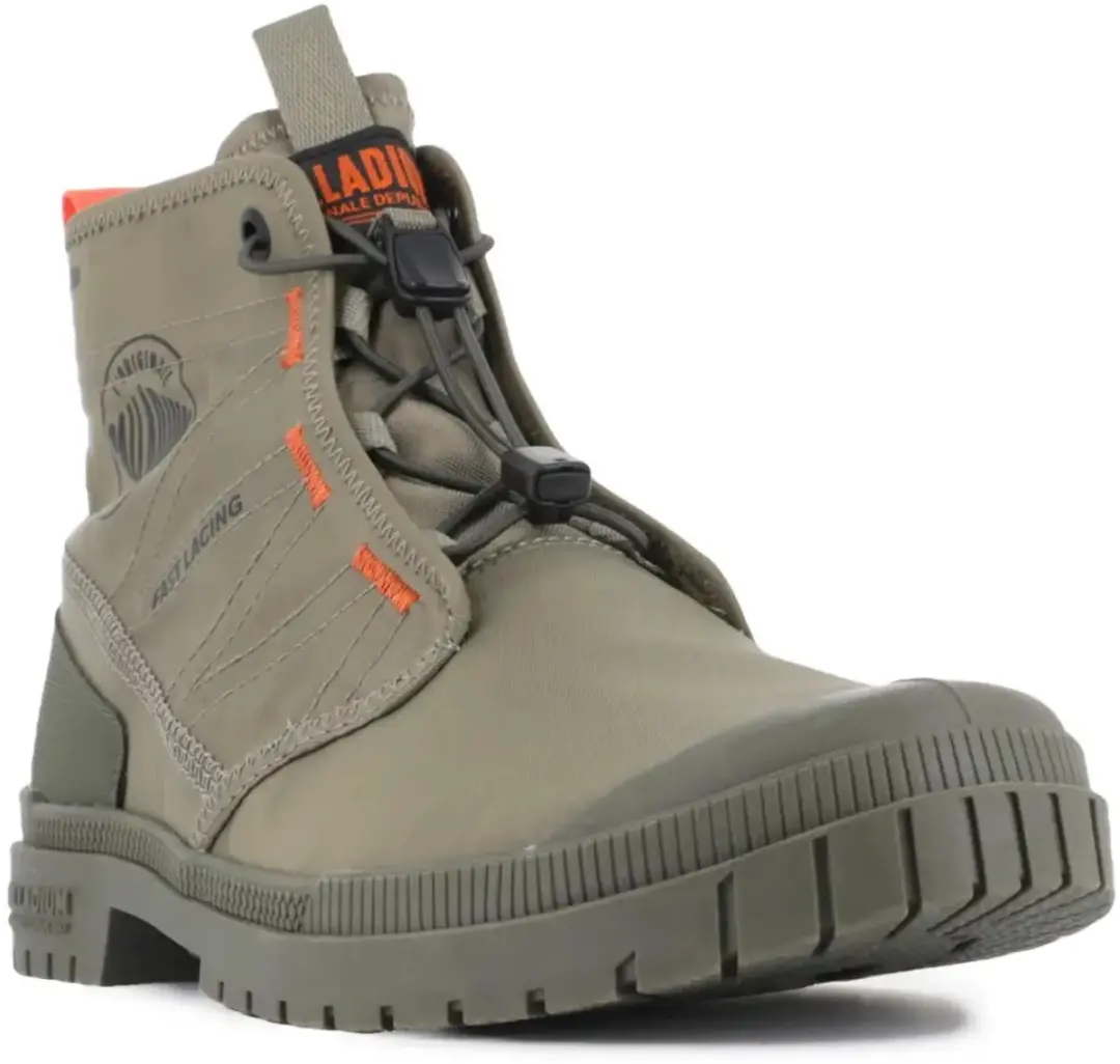 Palladium SP20 Travel Hi Trainers - Schemergroen - Maat 40 - afbeelding 2 van 5