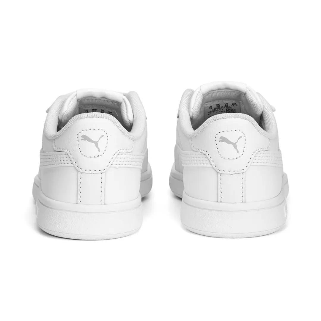 PUMA Smash 3.0 L V PS Sneakers Junior - 34 - Wit - afbeelding 6 van 6