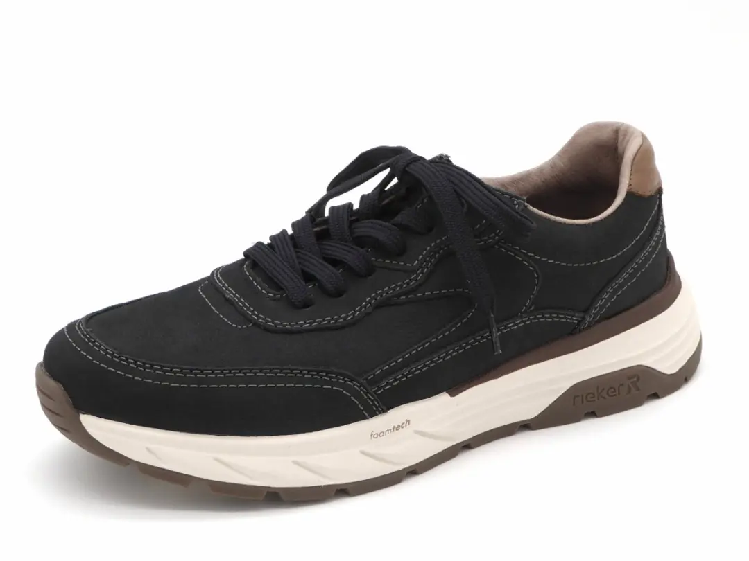 Rieker Heren Sneaker 06100-14 - Blauw - Maat 45