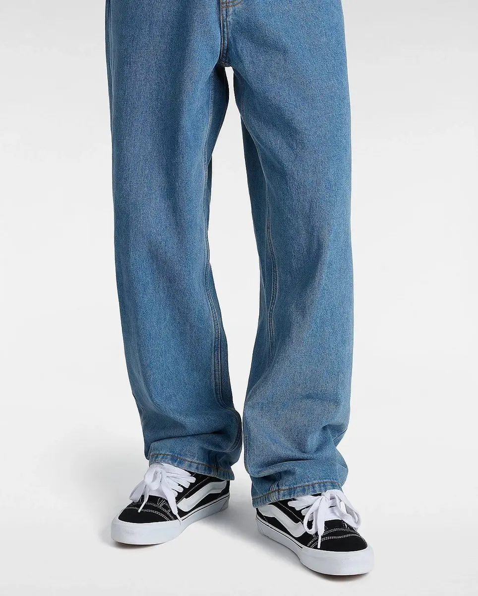 Vans Knu Skool Schoen - Zwart/Wit - afbeelding 6 van 6