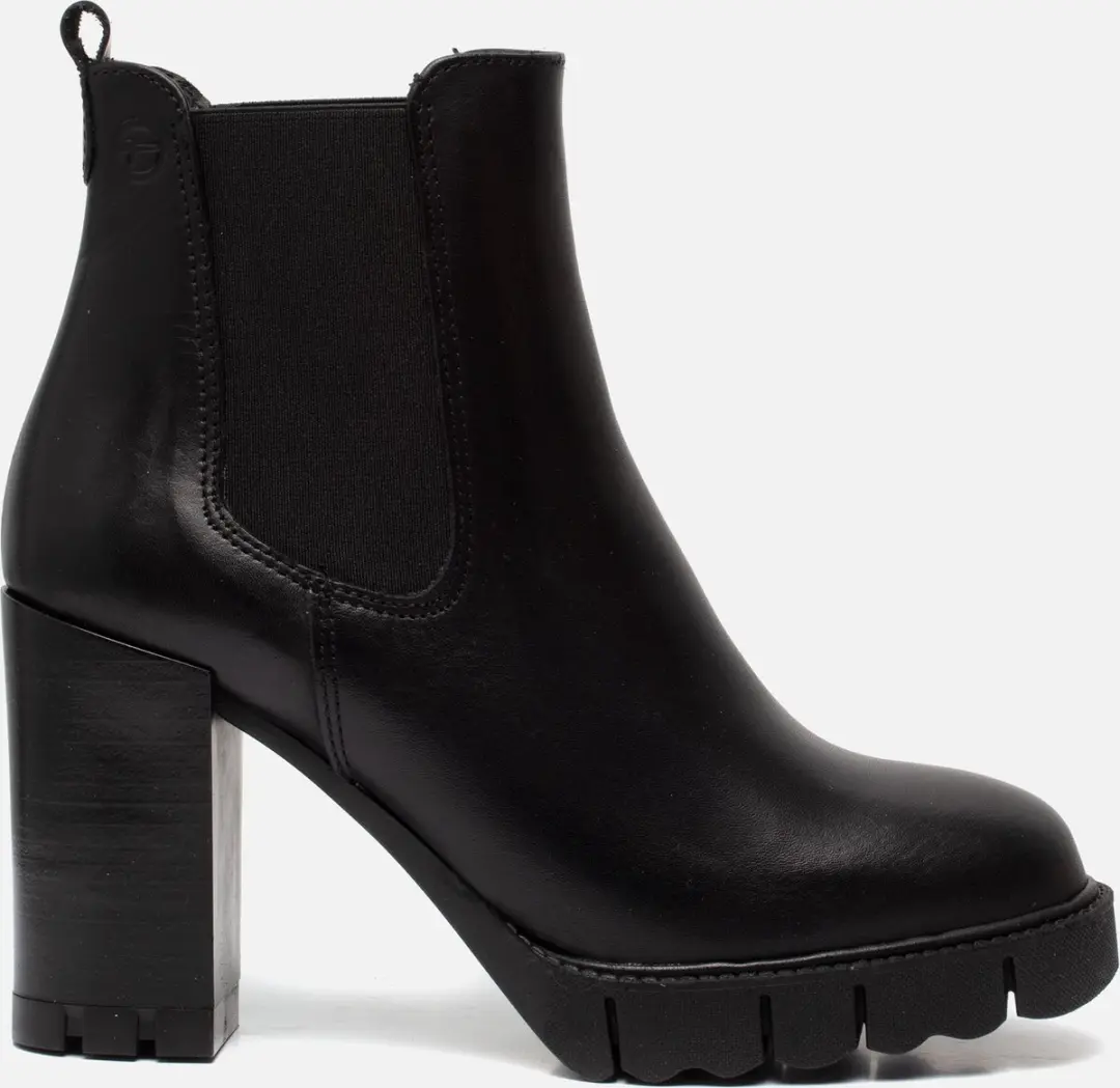 Tamaris Chelsea boots zwart Leer 192135 - Dames - Maat 41