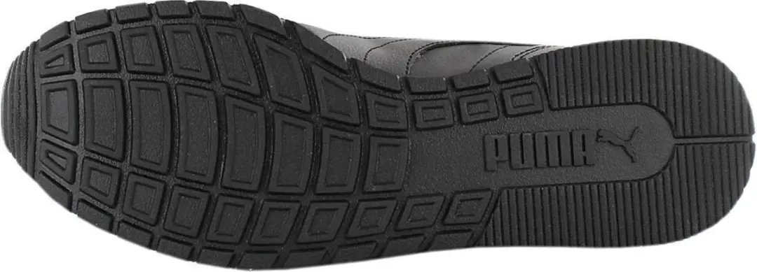 PUMA ST Runner V2 Full Leather Heren Sneakers - Zwart - afbeelding 4 van 6