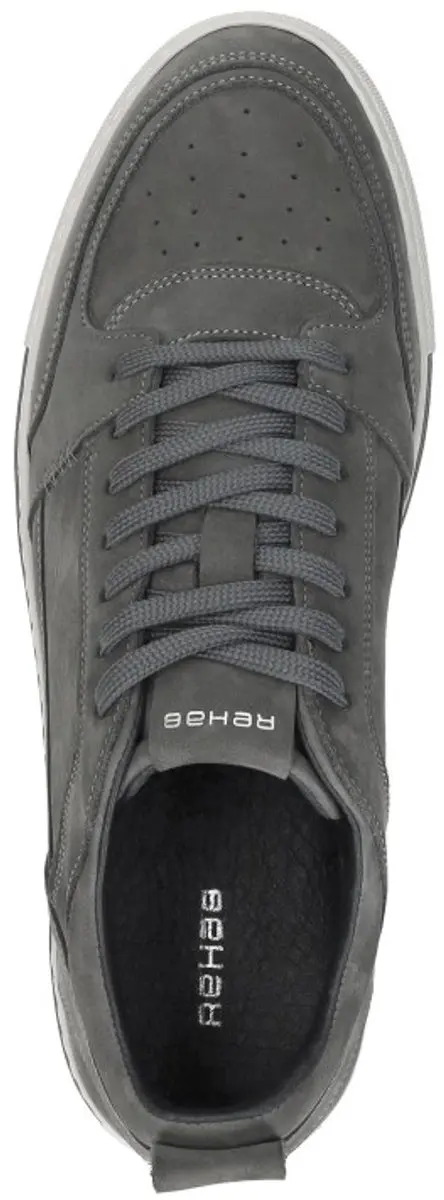 Rehab Creon Nub Heren Sneakers - Grijs - afbeelding 6 van 6