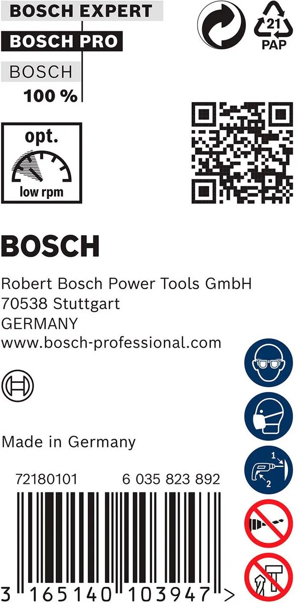 Bosch Professional SDS+ 10x400 Boorbit - 1 Stuk