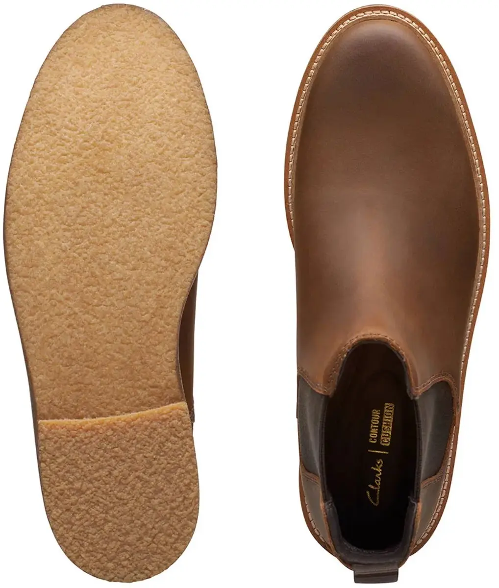 Clarks Chelsea Boots 45 - Bruin