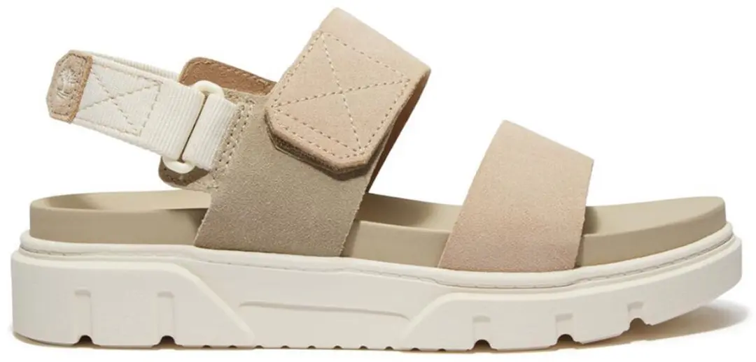 Timberland Greyfield Backstrap Sandalen Beige EU 41 1/2 Vrouw