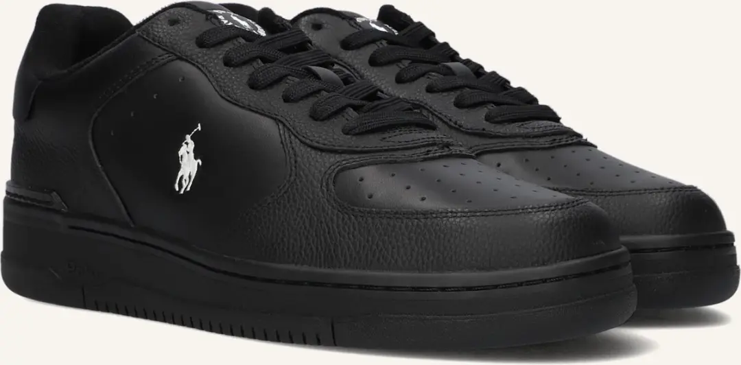 Polo Ralph Lauren Masters Court Low Top Sneakers - Zwart 44 - afbeelding 3 van 6