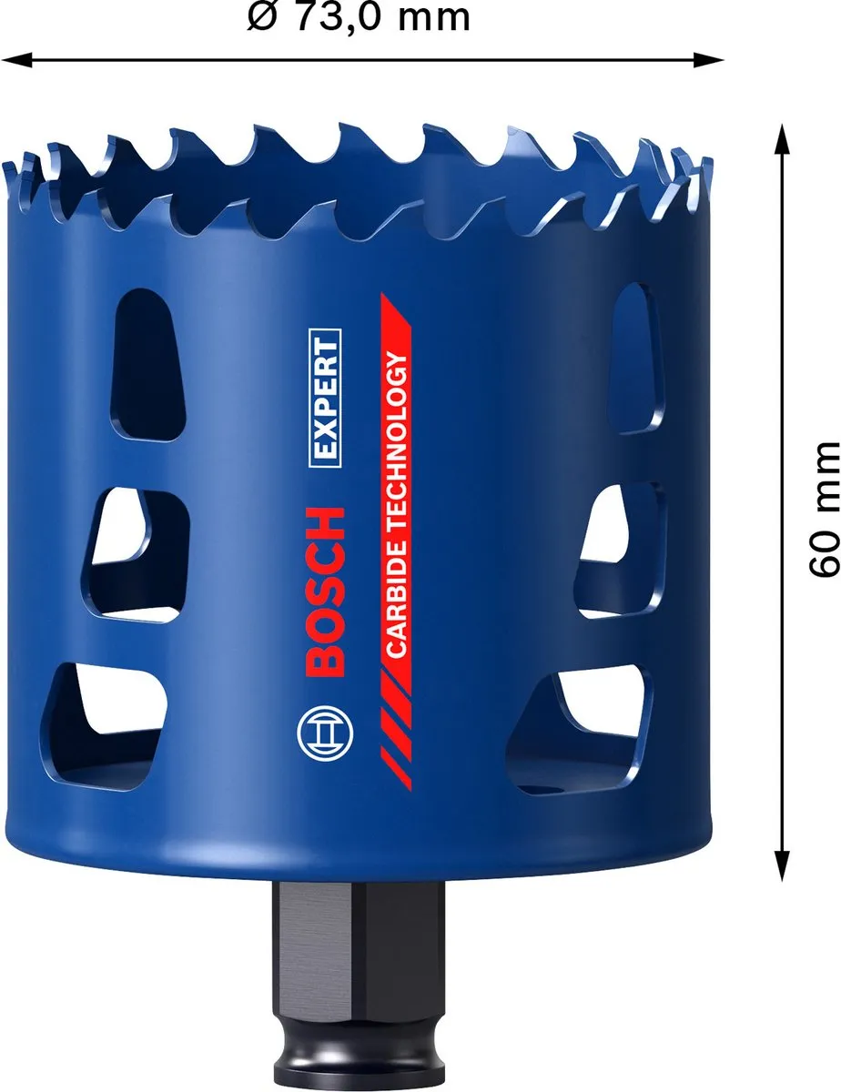Bosch Professional EXPERT Tough Material Gatzaag 73mm