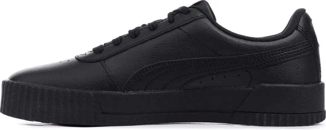 PUMA - Carina L - Puma Black-Puma Black-Puma Team Gold - Vrouwen - Maat 38.5