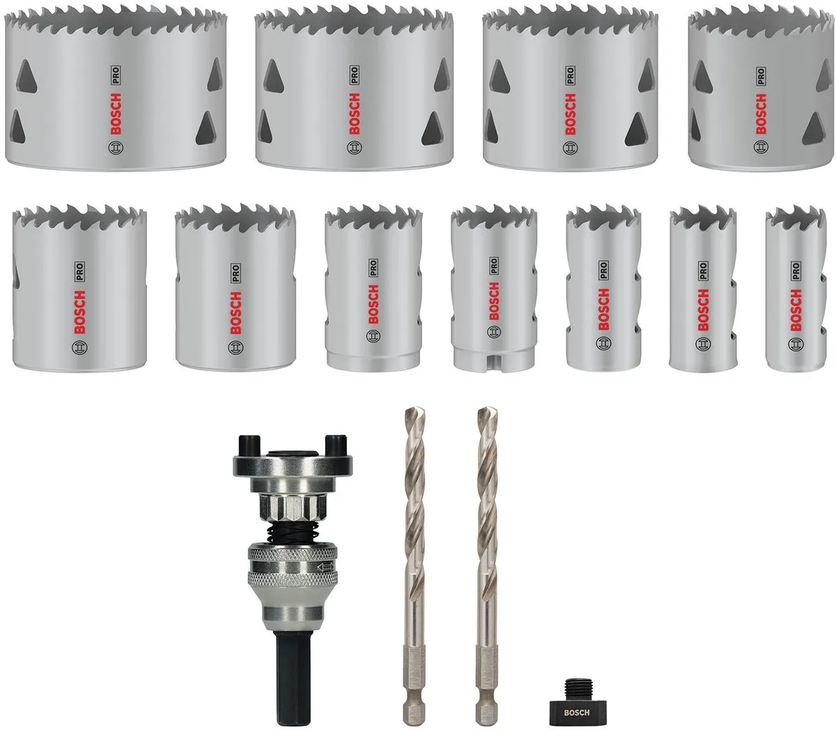 Bosch Professional PRO Multimateriaal Gatzaag Q-Lock 15-delig - 2608 - afbeelding 6 van 6