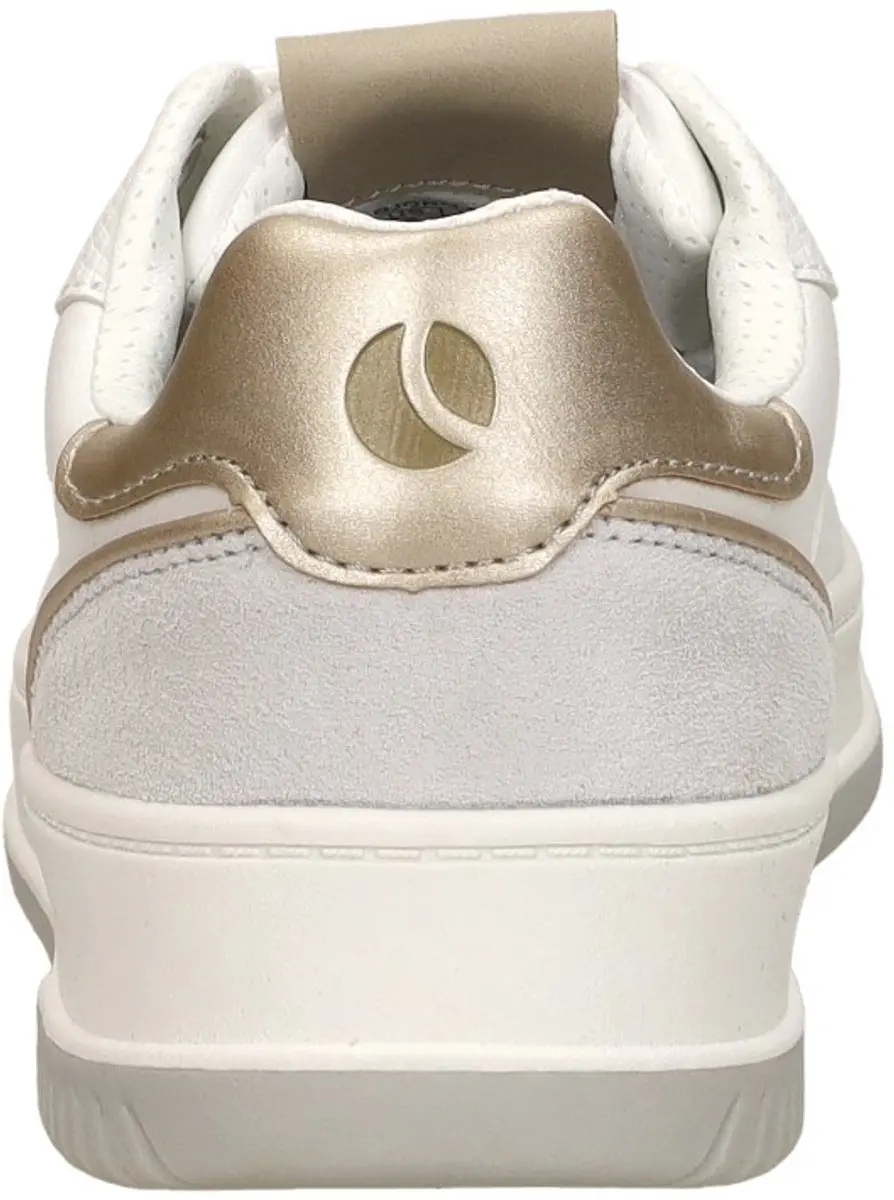 Björn Borg T2700 Dames Sneakers - Wit/Goud - afbeelding 6 van 6