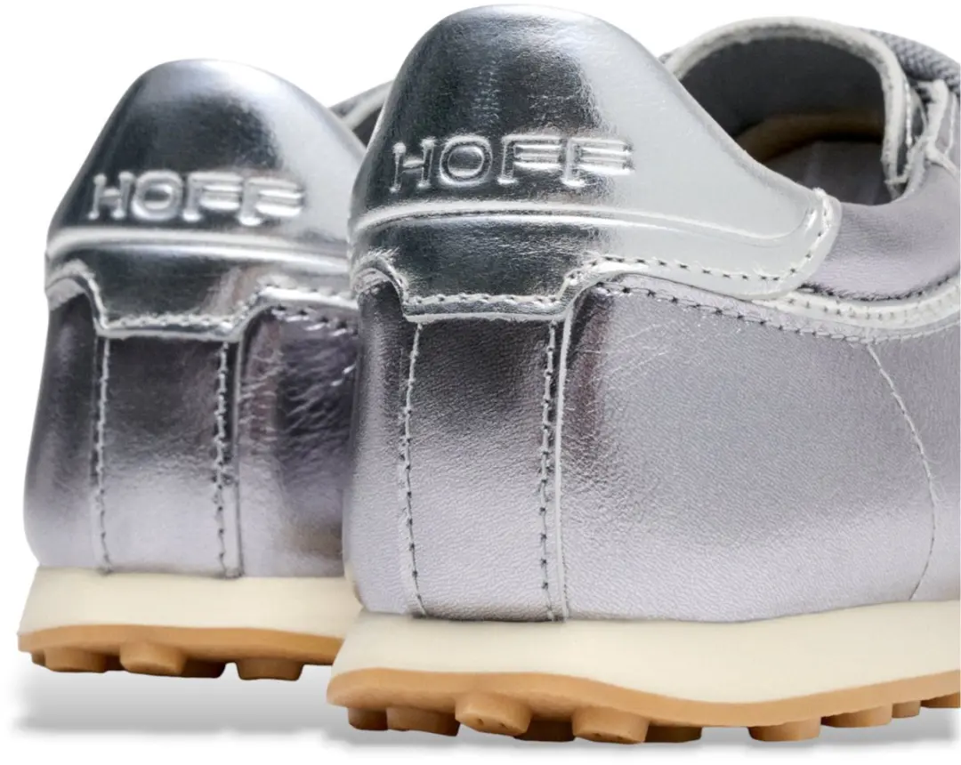 Hoff Bridge Metallics Zilver Leren Sneakers - afbeelding 4 van 5