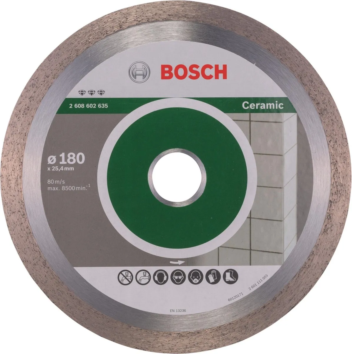 Bosch Professional Diamantschijf Best Ceramic 180mm