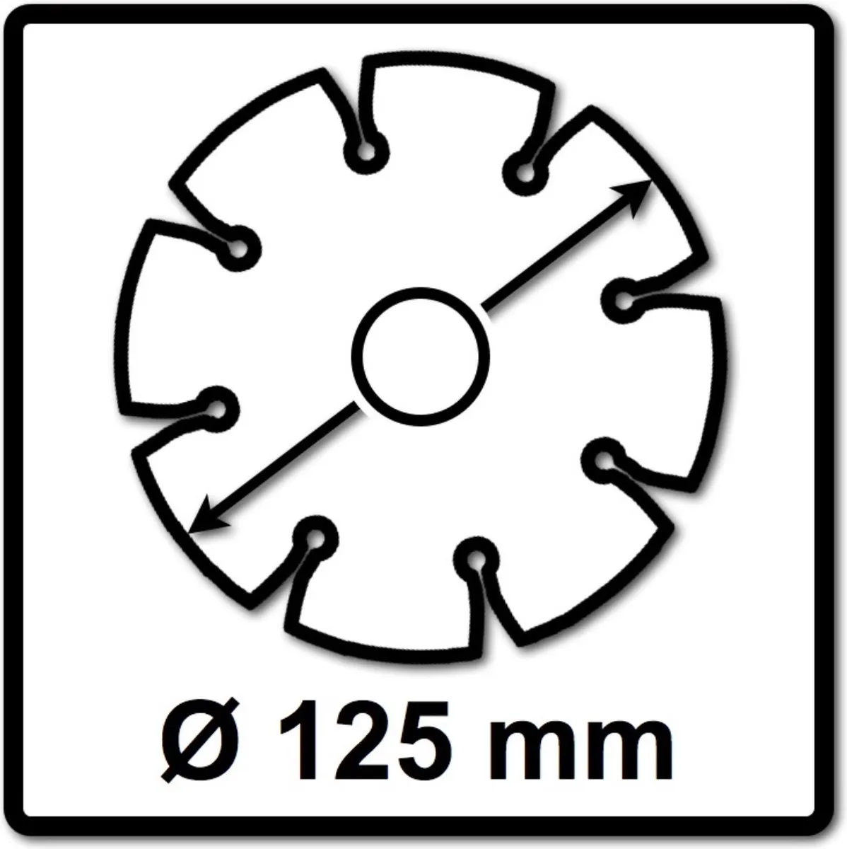 Bosch Professional Universele Diamantdoorslijpschijf 125mm - 2 Stuks