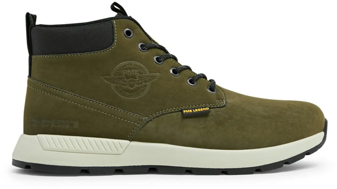 PME Legend Ribber Mid Heren Sneakers - Groen - Maat 41 - afbeelding 2 van 6