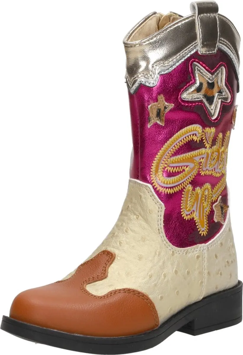 Shoesme Enkellaarsjes - Goudkleur - Maat 27 - afbeelding 3 van 6