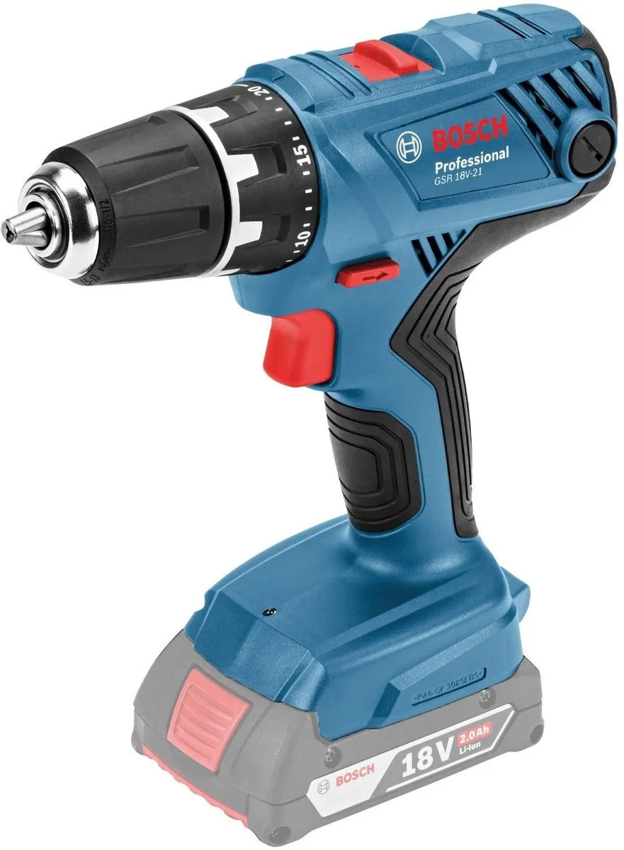 Bosch Professional GSR 18V-21 Accu Schroefboormachine