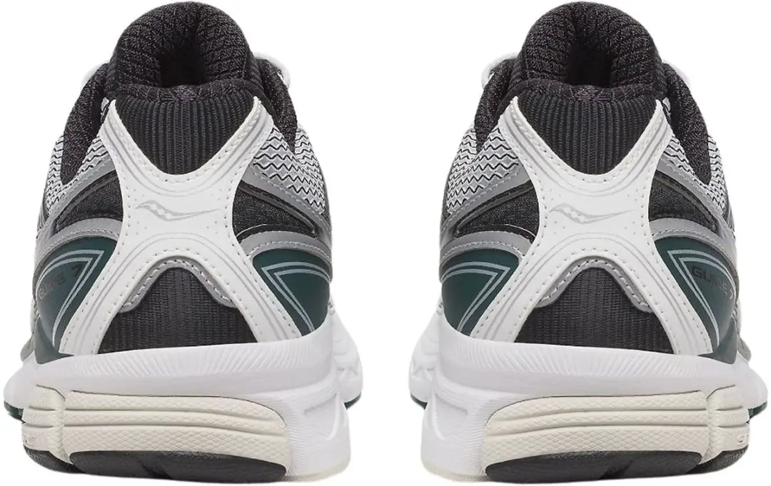 Saucony Guide 7 Hardloopschoenen 46 - Grijs/Wit/Zwart/ Groen - afbeelding 5 van 6