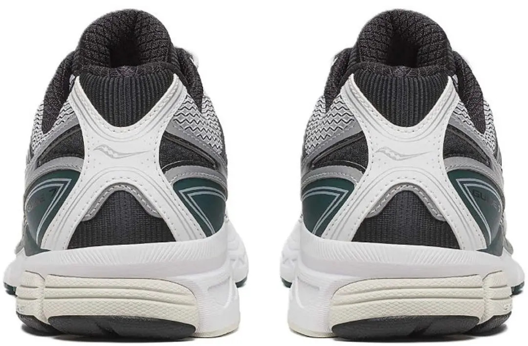 Saucony Guide 7 Hardloopschoenen 46 - Grijs/Wit/Zwart/ Groen - afbeelding 4 van 6