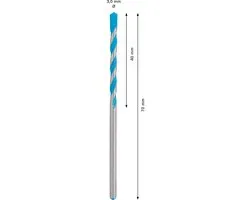 Bosch Professional CYL-9 MultiConstruction Boor 3mm