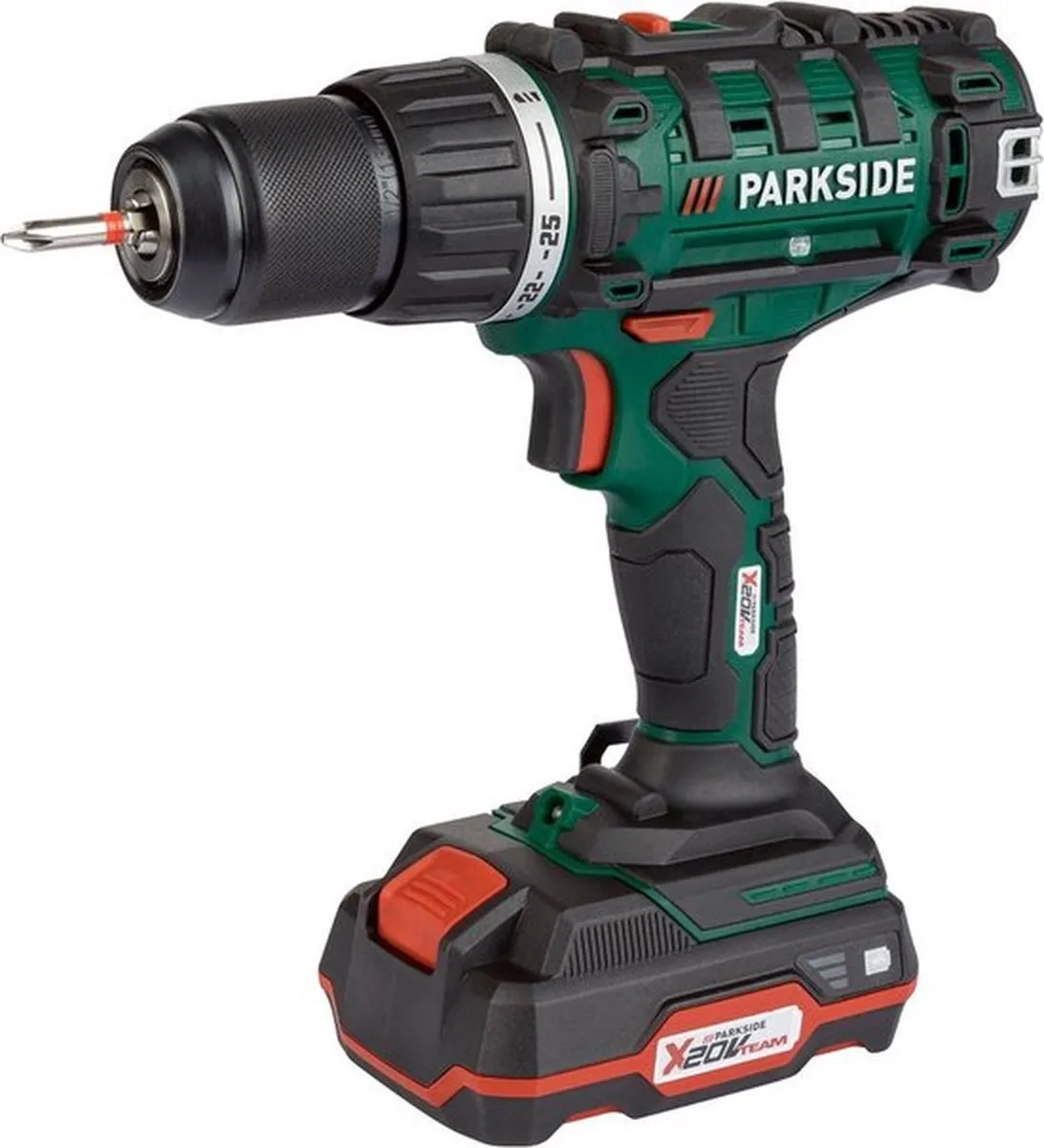 PARKSIDE X20V Accuboormachine 8708089 - 45 Nm - 2001mAh