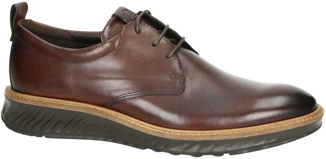 ECCO ST.1 Hybrid Veterschoenen Cognac - Maat 46