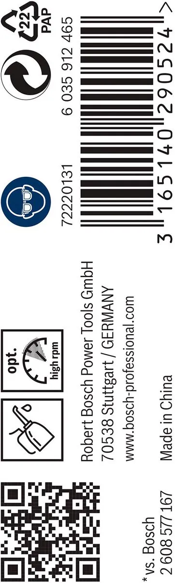 Bosch Professional ST. LINE 2.2mm HSS-G Metaalboren - 10 Stuks