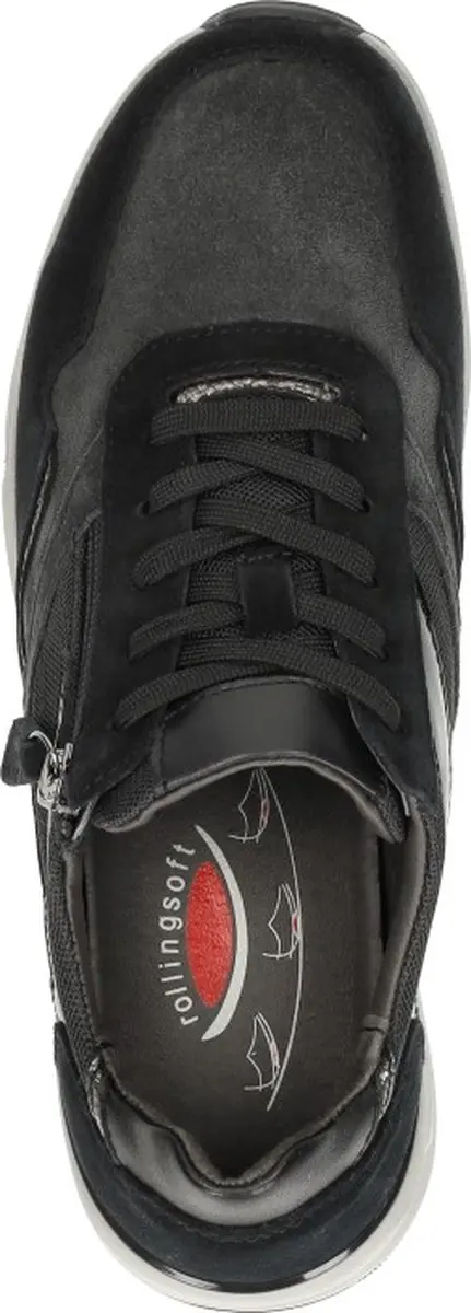 Gabor Dames Sneakers rollingsoft 41 - Zwart - afbeelding 4 van 6
