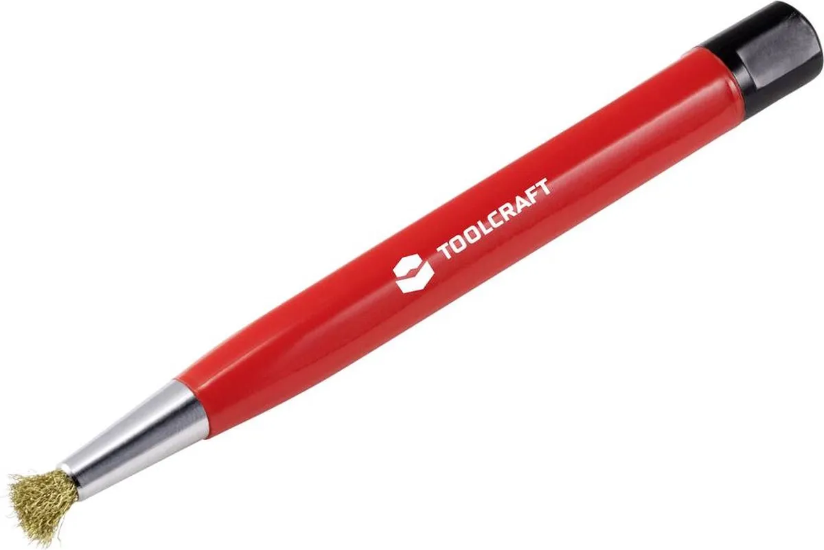 TOOLCRAFT TO-5864076 Messingborstel - 12-delig