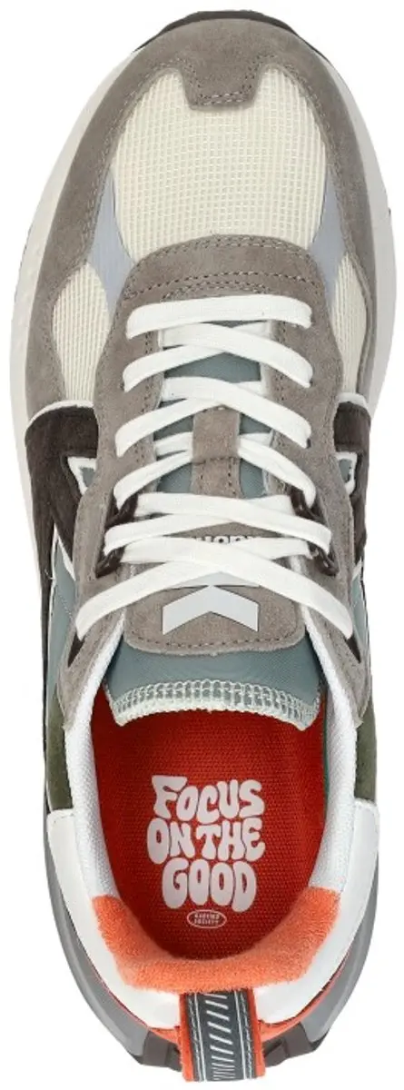 Kaotiko Vancouver Sneakers Laag - Beige - Maat 45 - afbeelding 5 van 6