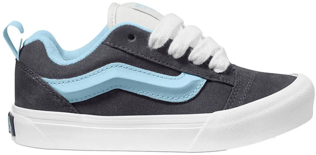 Vans Knu Skool Jr Sneakers - Grijs - Maat 30 - afbeelding 5 van 6