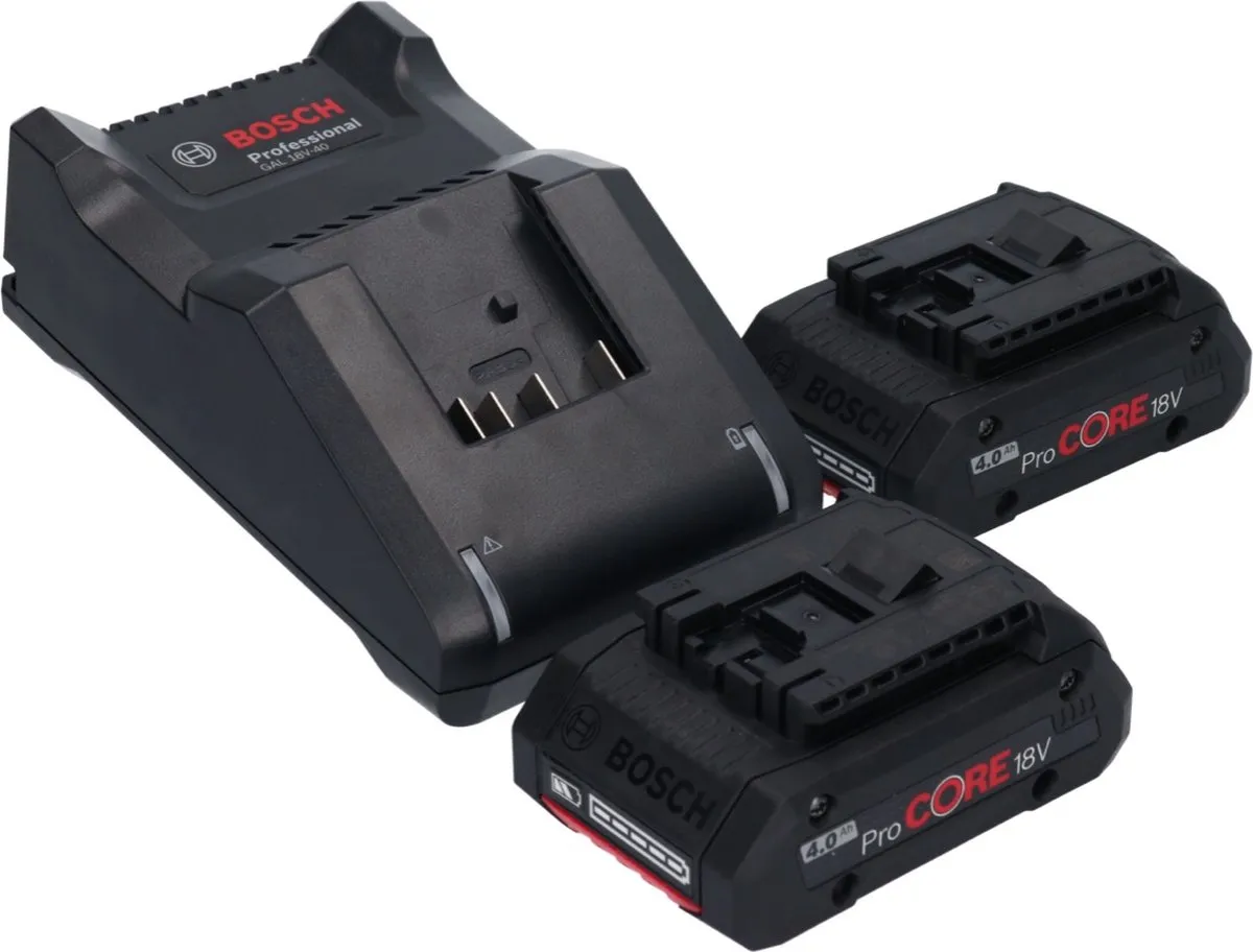 Bosch Professional GDS 18V-450 HC Slagmoeraanzetter - 2x 4.0Ah Accu