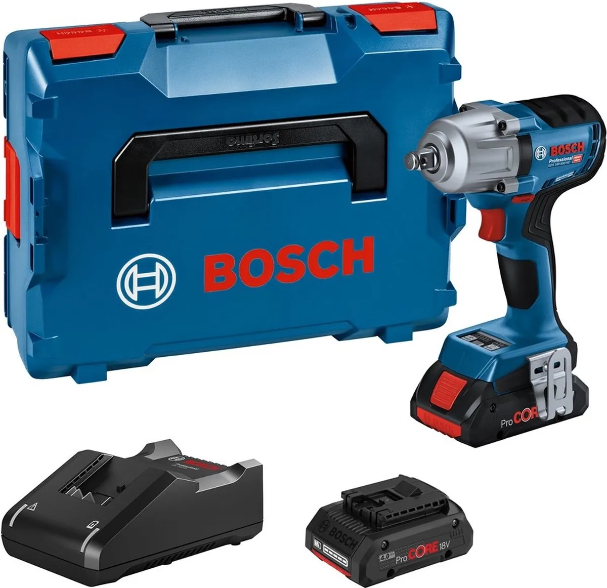 Bosch Professional GDS 18V-450 HC Slagmoeraanzetter