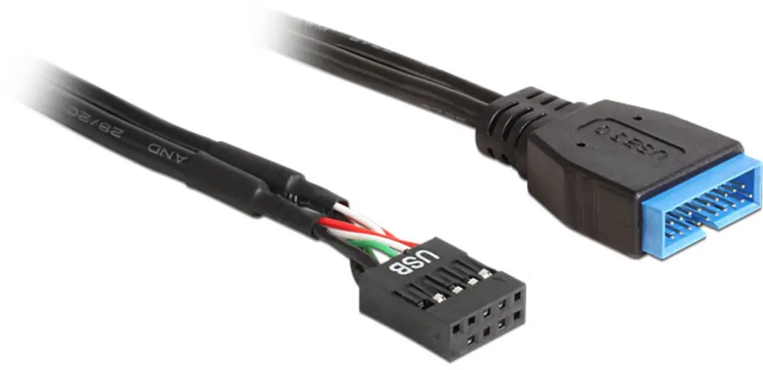 Delock 83776 USB 2.0 - USB 3.0 - 0,45m - afbeelding 3 van 3