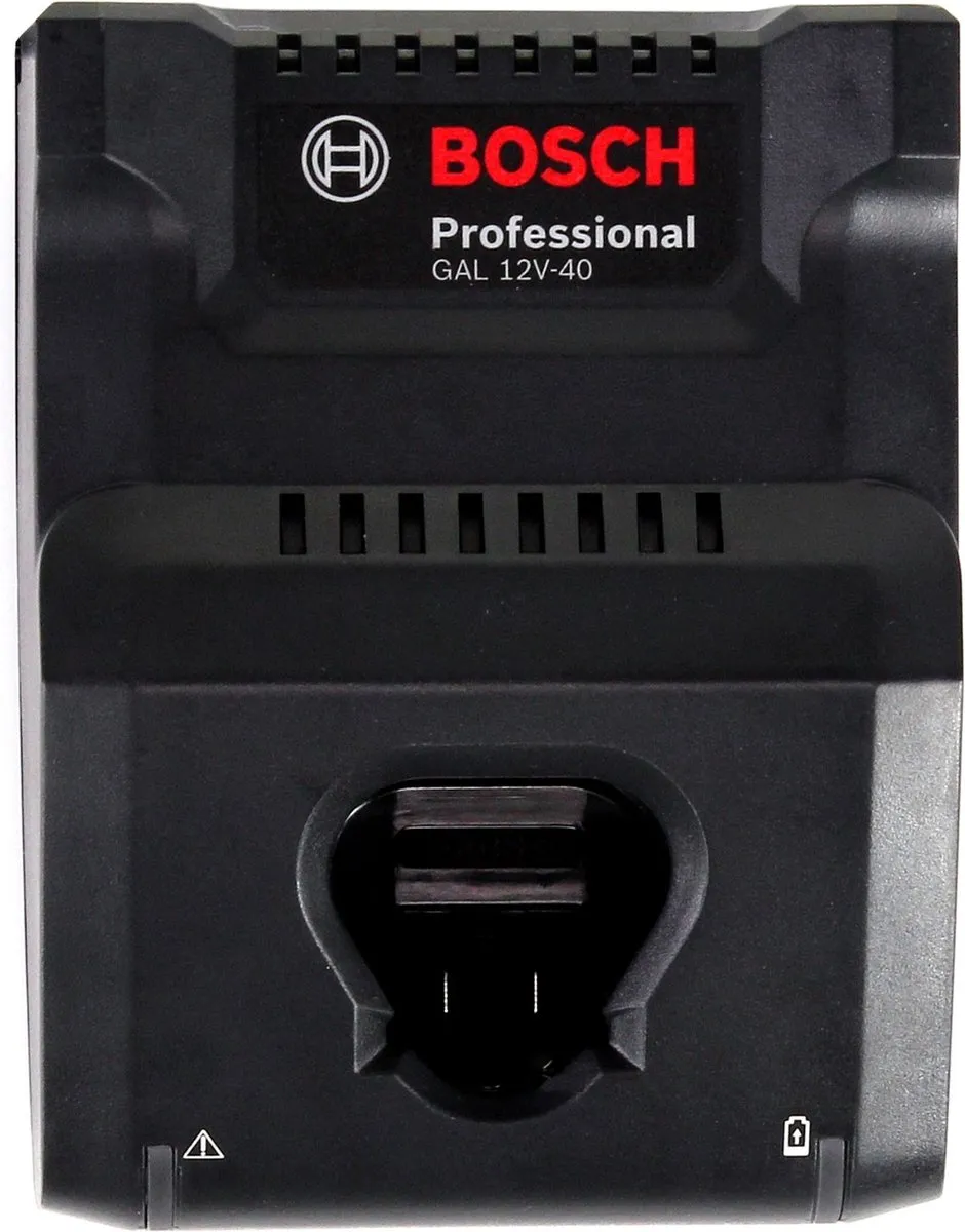 Bosch Professional GAL 12V-40 + GBA 12V 3.0Ah Snellader - 3000mAh