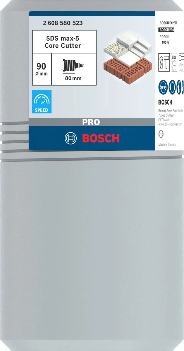 Bosch Professional SDS max-5 Core Cutter 90mm