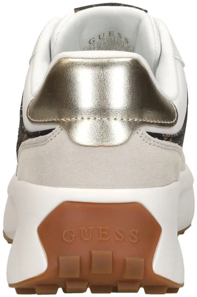 Guess Luckei Sneakers - Dames - Wit - Maat 40 - afbeelding 6 van 6